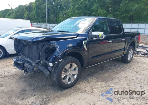 2021 Ford F-150 Platinum z USA, uszkodzony, nr VIN 1FTFW1E85MFB91107